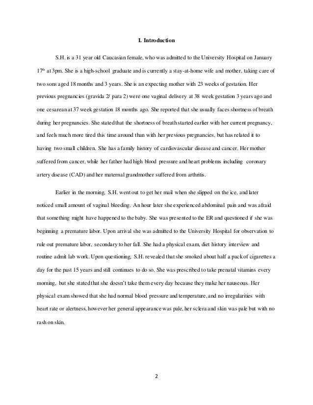 iron deficiency anemia case study answers